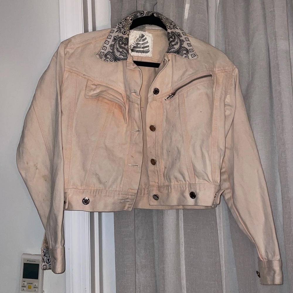 Vintage Paisley Collar Jacket